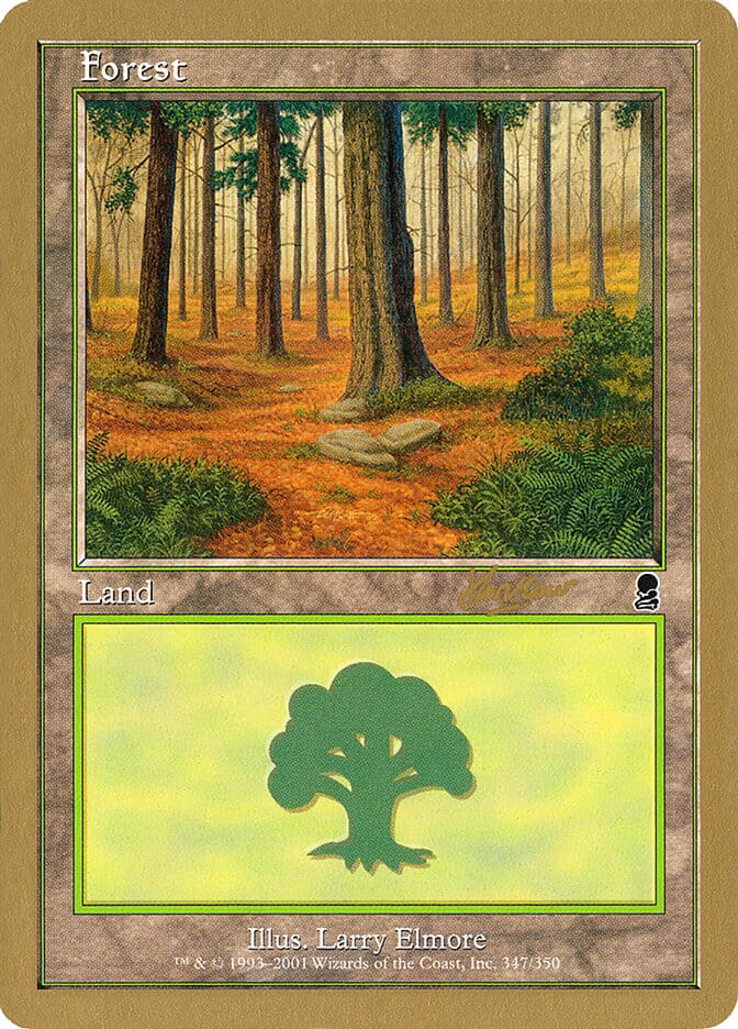 Forest (shh347) (Sim Han How) [World Championship Decks 2002] MTG Single Magic: The Gathering  | Multizone: Comics And Games