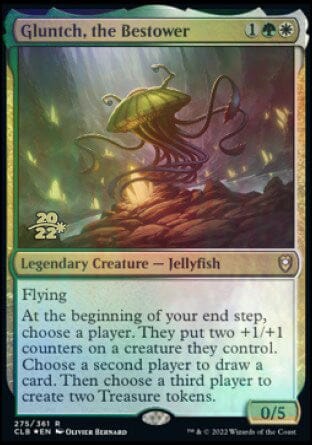 Gluntch, the Bestower [Commander Legends: Battle for Baldur's Gate Prerelease Promos] MTG Single Magic: The Gathering  | Multizone: Comics And Games