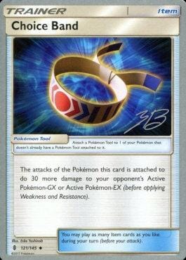 Choice Band (121/145) (Ice Path FTW - Zachary Bokhari) [World Championships 2017] Pokemon Single Pokémon  | Multizone: Comics And Games