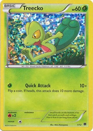 Treecko (1/12) [McDonald's Promos: 2015 Collection] Pokemon Single Pokémon  | Multizone: Comics And Games