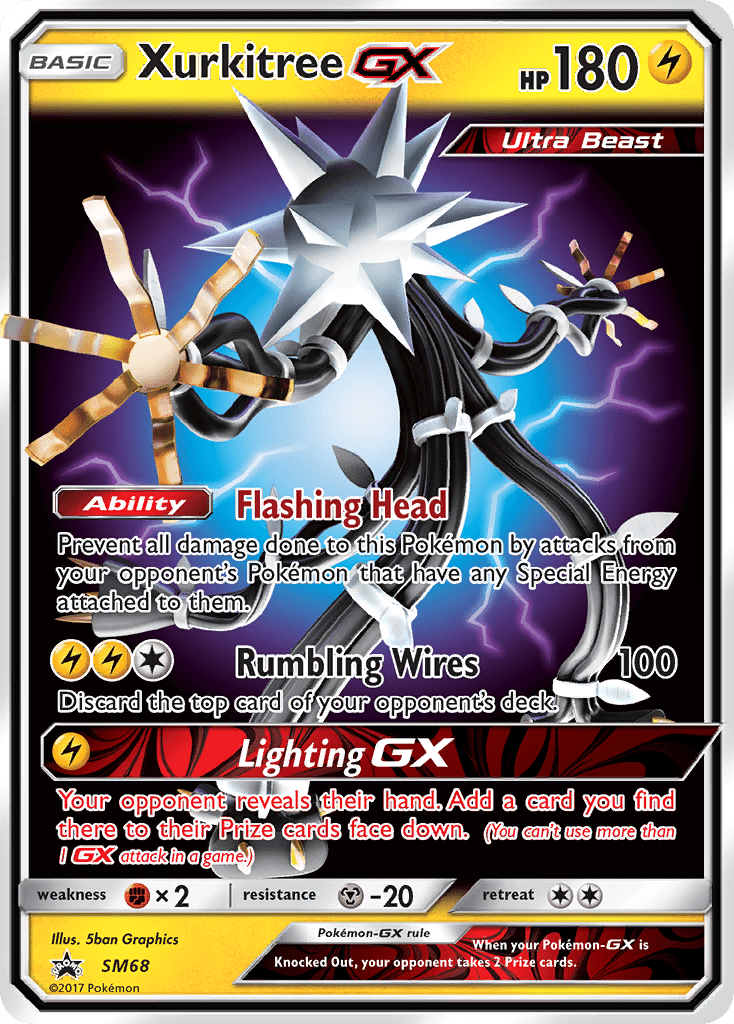 Xurkitree GX (SM68) [Sun & Moon: Black Star Promos] Pokemon Single Pokémon  | Multizone: Comics And Games