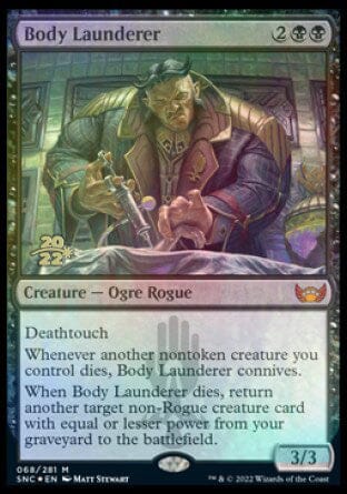 Body Launderer [Streets of New Capenna Prerelease Promos] MTG Single Magic: The Gathering  | Multizone: Comics And Games