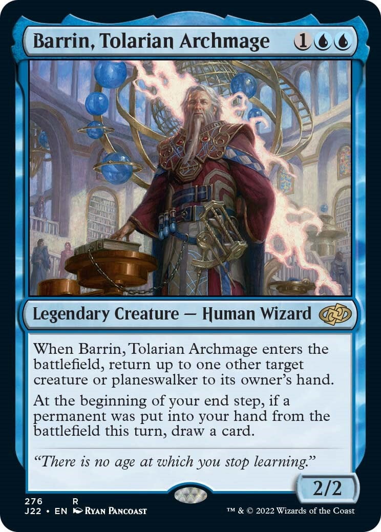 Barrin, Tolarian Archmage [Jumpstart 2022] MTG Single Magic: The Gathering  | Multizone: Comics And Games