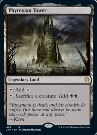 Phyrexian Tower [Jumpstart] MTG Single Magic: The Gathering  | Multizone: Comics And Games