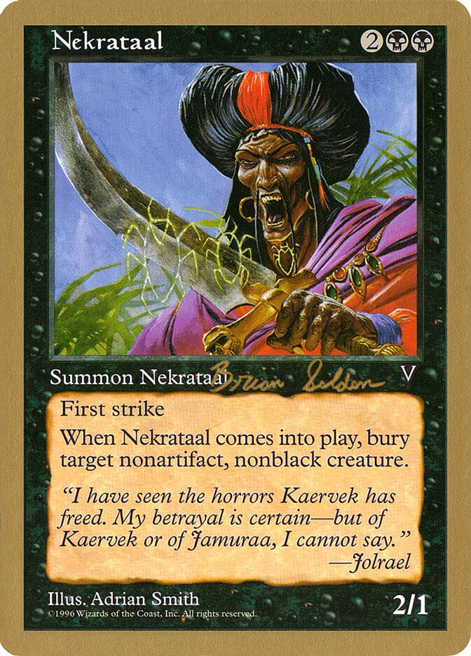 Nekrataal (Brian Selden) [World Championship Decks 1998] MTG Single Magic: The Gathering  | Multizone: Comics And Games