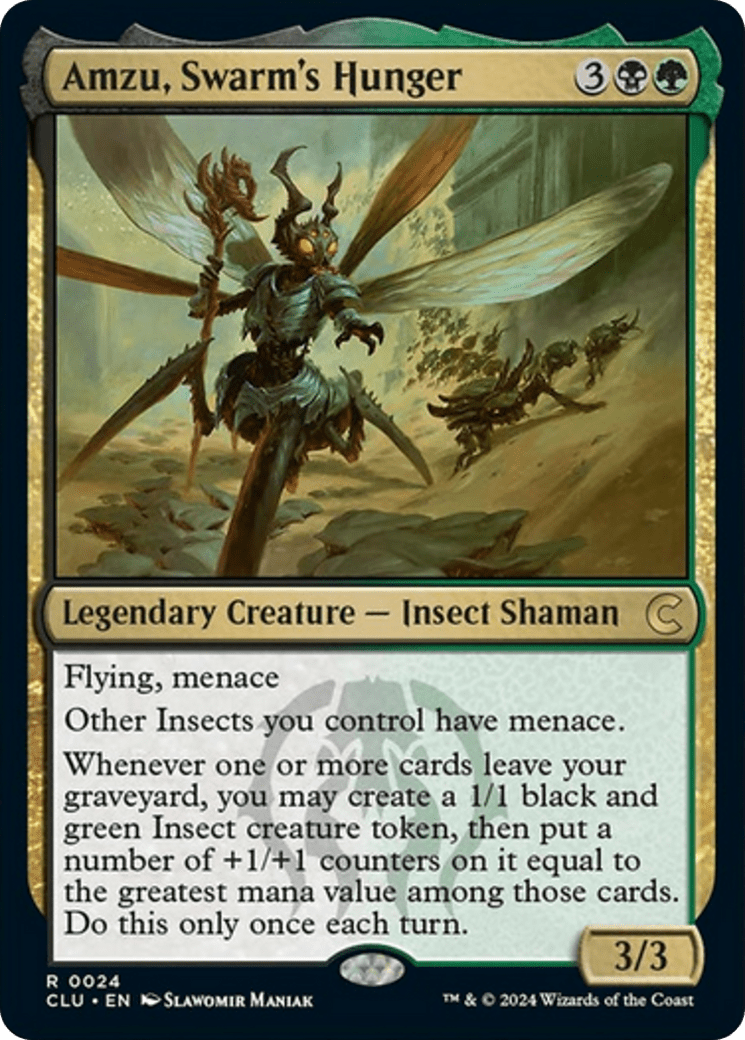 Amzu, Swarm's Hunger [Ravnica: Clue Edition] MTG Single Magic: The Gathering  | Multizone: Comics And Games