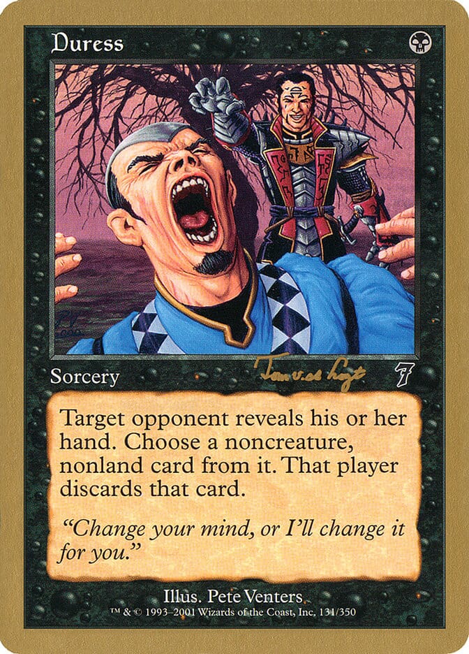 Duress (Tom van de Logt) [World Championship Decks 2001] MTG Single Magic: The Gathering  | Multizone: Comics And Games