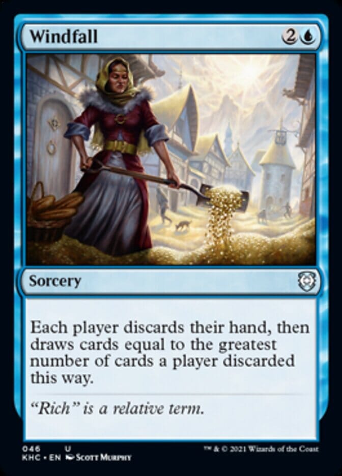 Windfall [Kaldheim Commander] MTG Single Magic: The Gathering  | Multizone: Comics And Games
