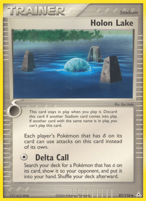 Holon Lake (87/110) [EX: Holon Phantoms] Pokemon Single Pokémon  | Multizone: Comics And Games