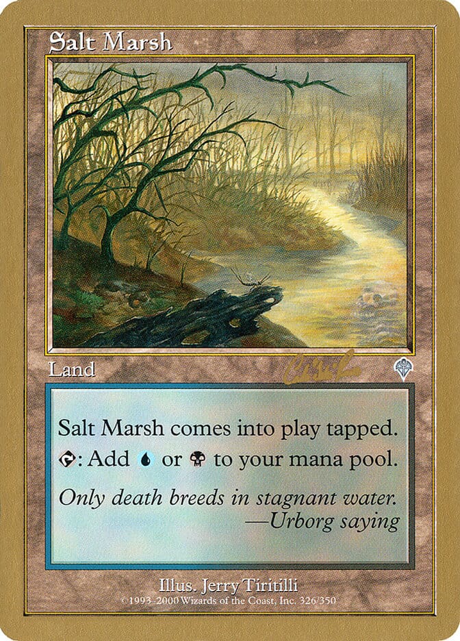 Salt Marsh (Carlos Romao) [World Championship Decks 2002] MTG Single Magic: The Gathering  | Multizone: Comics And Games