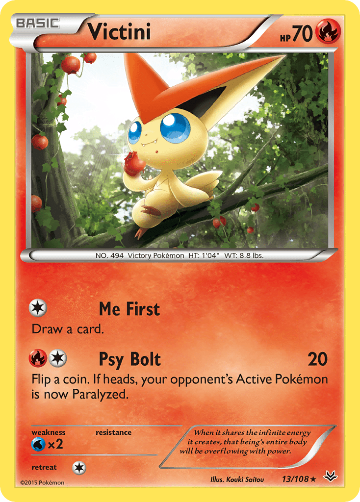Victini (13/108) [XY: Roaring Skies] Pokemon Single Pokémon  | Multizone: Comics And Games