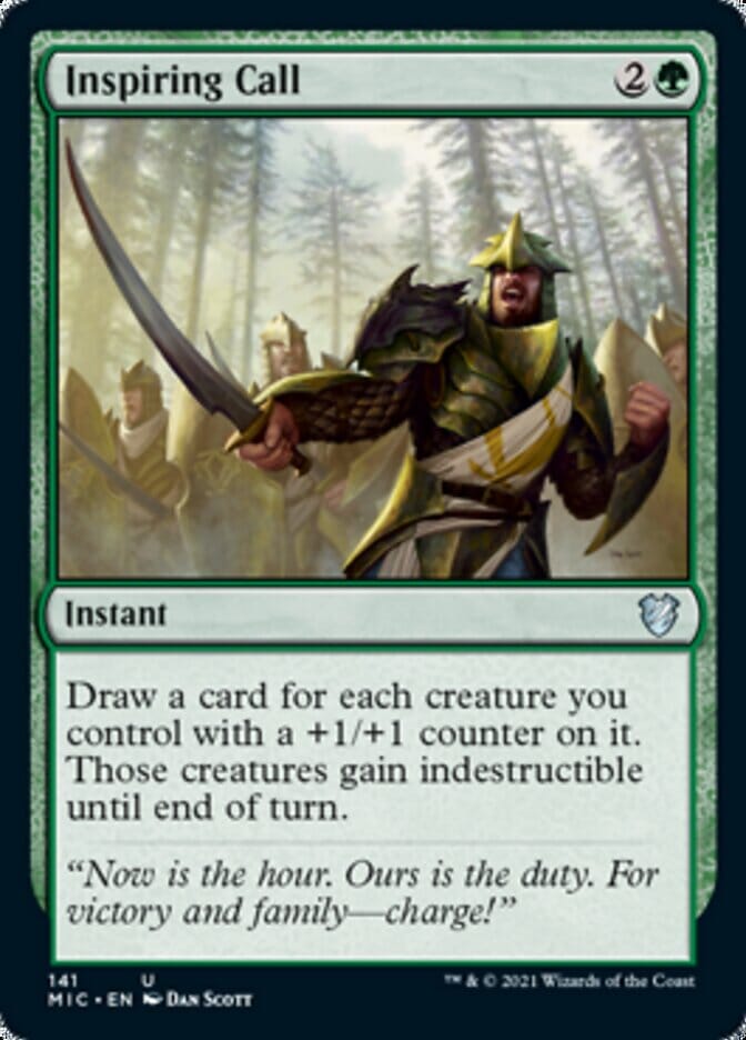Inspiring Call [Innistrad: Midnight Hunt Commander] MTG Single Magic: The Gathering  | Multizone: Comics And Games