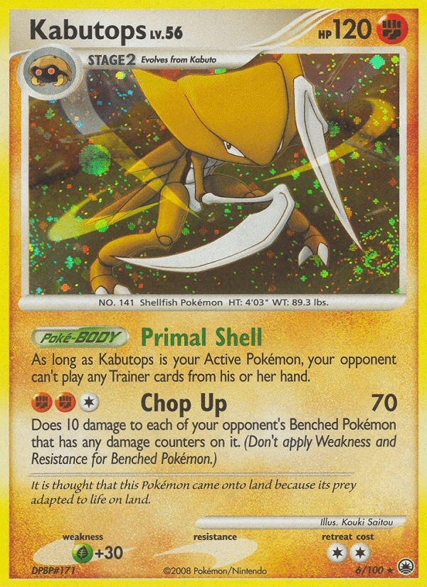 Kabutops (6/100) [Diamond & Pearl: Majestic Dawn] Pokemon Single Pokémon  | Multizone: Comics And Games