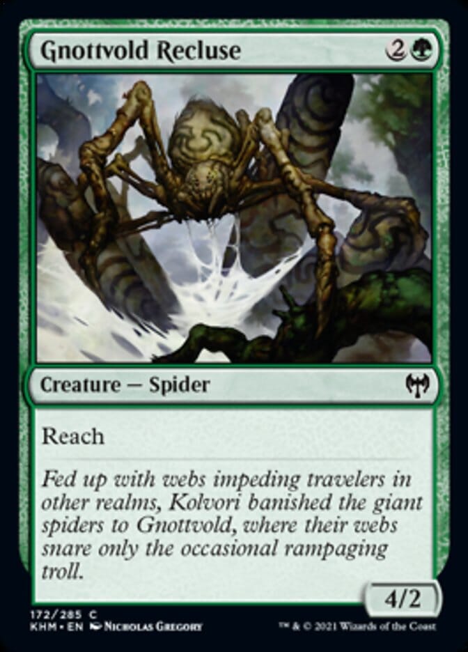 Gnottvold Recluse [Kaldheim] MTG Single Magic: The Gathering  | Multizone: Comics And Games