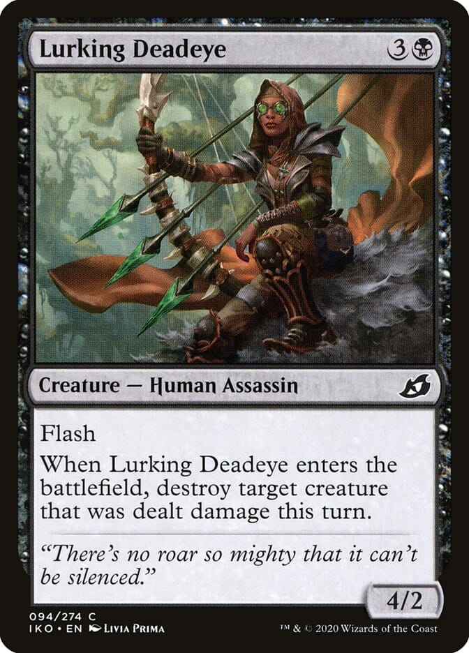 Lurking Deadeye [Ikoria: Lair of Behemoths] MTG Single Magic: The Gathering  | Multizone: Comics And Games