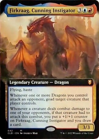 Firkraag, Cunning Instigator (Extended Art) [Commander Legends: Battle for Baldur's Gate] MTG Single Magic: The Gathering  | Multizone: Comics And Games