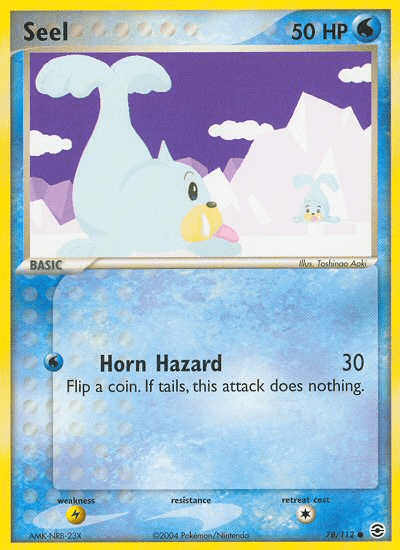 Seel (78/112) [EX: FireRed & LeafGreen] Pokemon Single Pokémon  | Multizone: Comics And Games