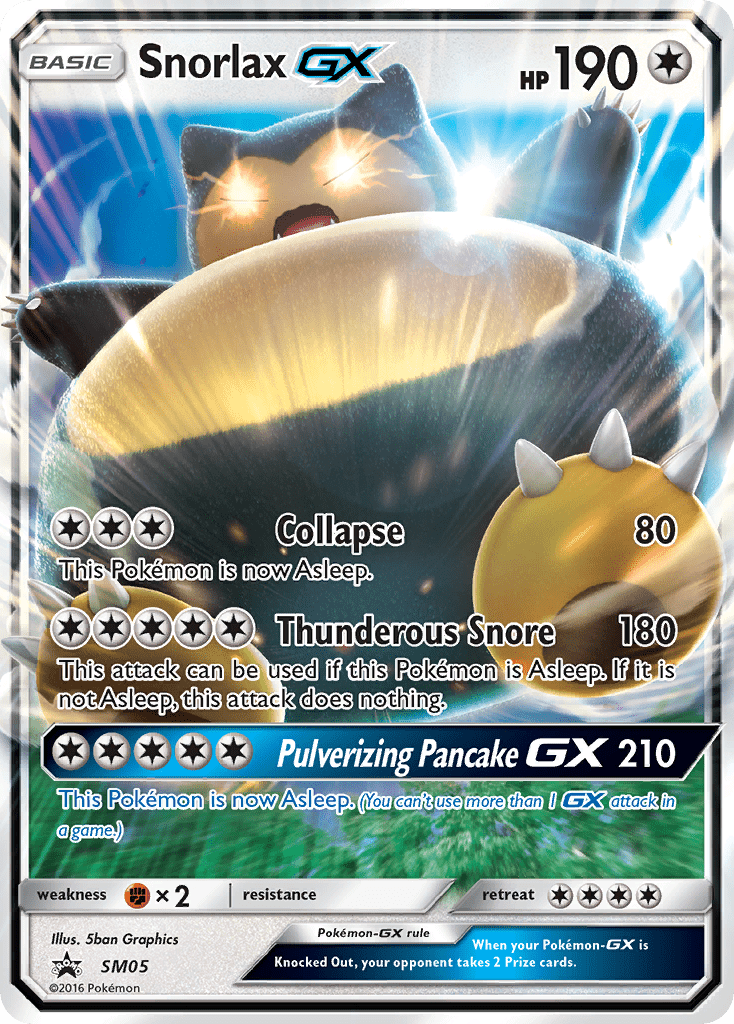 Snorlax GX (SM05) [Sun & Moon: Black Star Promos] Pokemon Single Pokémon  | Multizone: Comics And Games