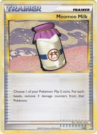 Moomoo Milk (1/30) [HeartGold & SoulSilver: Trainer Kit - Raichu] Pokemon Single Pokémon  | Multizone: Comics And Games