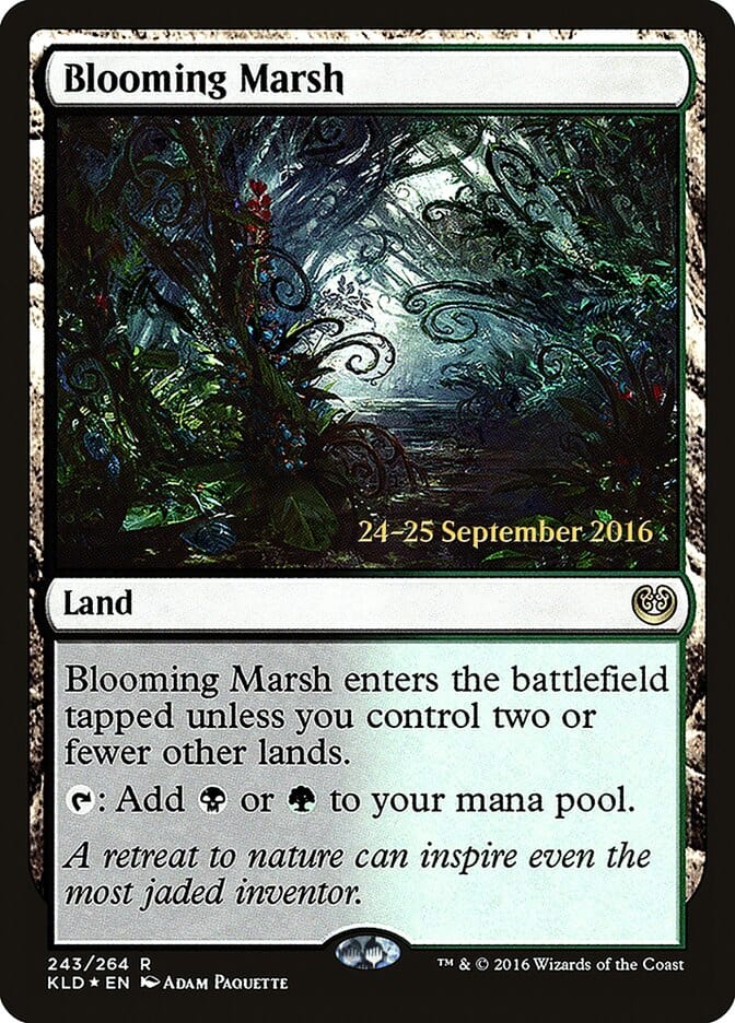 Blooming Marsh [Kaladesh Prerelease Promos] MTG Single Magic: The Gathering  | Multizone: Comics And Games