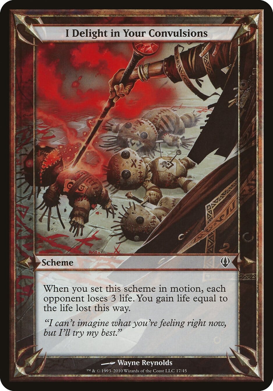 I Delight in Your Convulsions (Schemes) [Archenemy Schemes] MTG Single Magic: The Gathering  | Multizone: Comics And Games