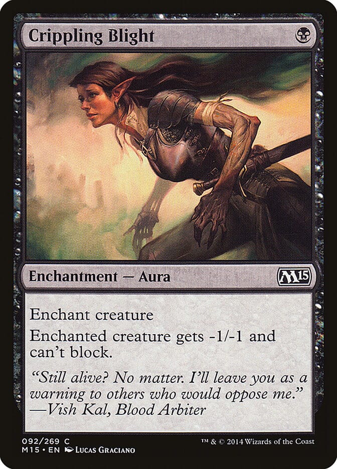 Crippling Blight [Magic 2015] MTG Single Magic: The Gathering  | Multizone: Comics And Games