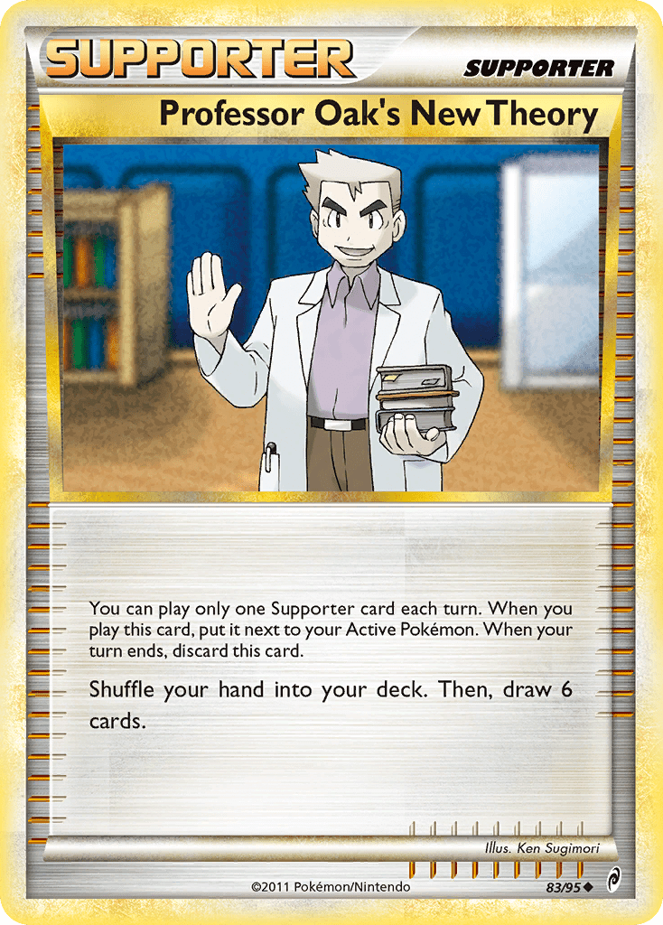 Professor Oak's New Theory (83/95) [HeartGold & SoulSilver: Call of Legends] Pokemon Single Pokémon  | Multizone: Comics And Games