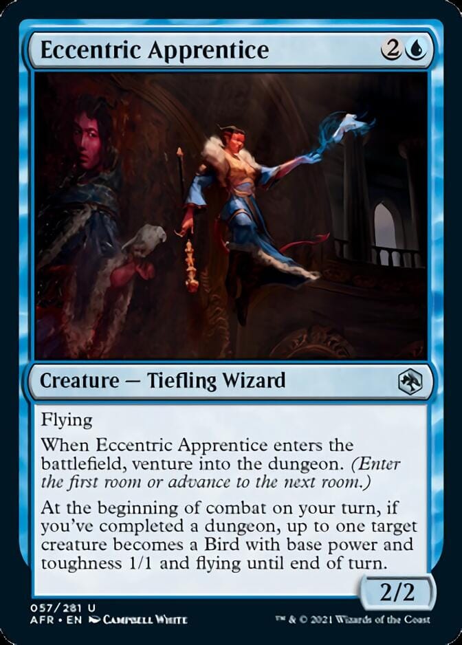 Eccentric Apprentice [Dungeons & Dragons: Adventures in the Forgotten Realms] MTG Single Magic: The Gathering  | Multizone: Comics And Games