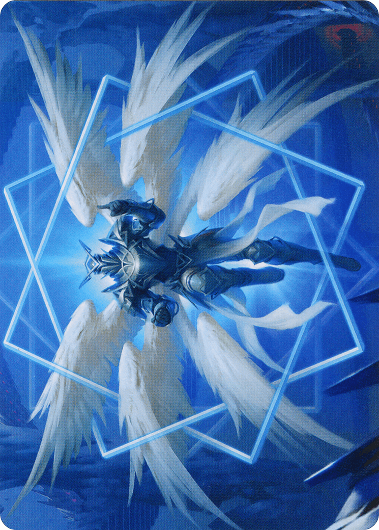 Vertex Paladin Art Card [March of the Machine Art Series] MTG Single Magic: The Gathering  | Multizone: Comics And Games