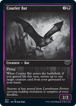 Courier Bat [Innistrad: Double Feature] MTG Single Magic: The Gathering  | Multizone: Comics And Games