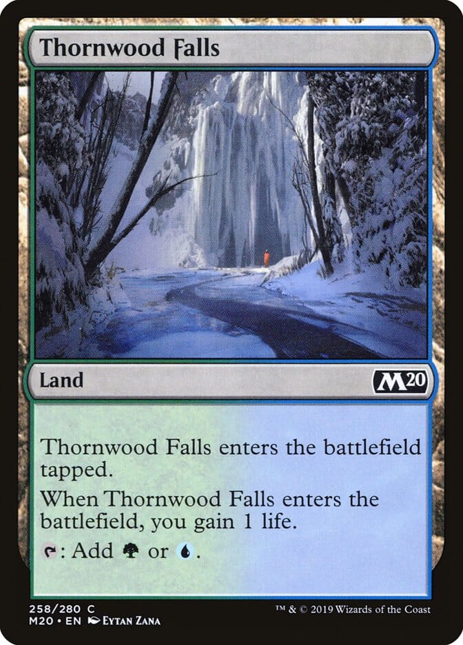 Thornwood Falls [Core Set 2020] MTG Single Magic: The Gathering  | Multizone: Comics And Games