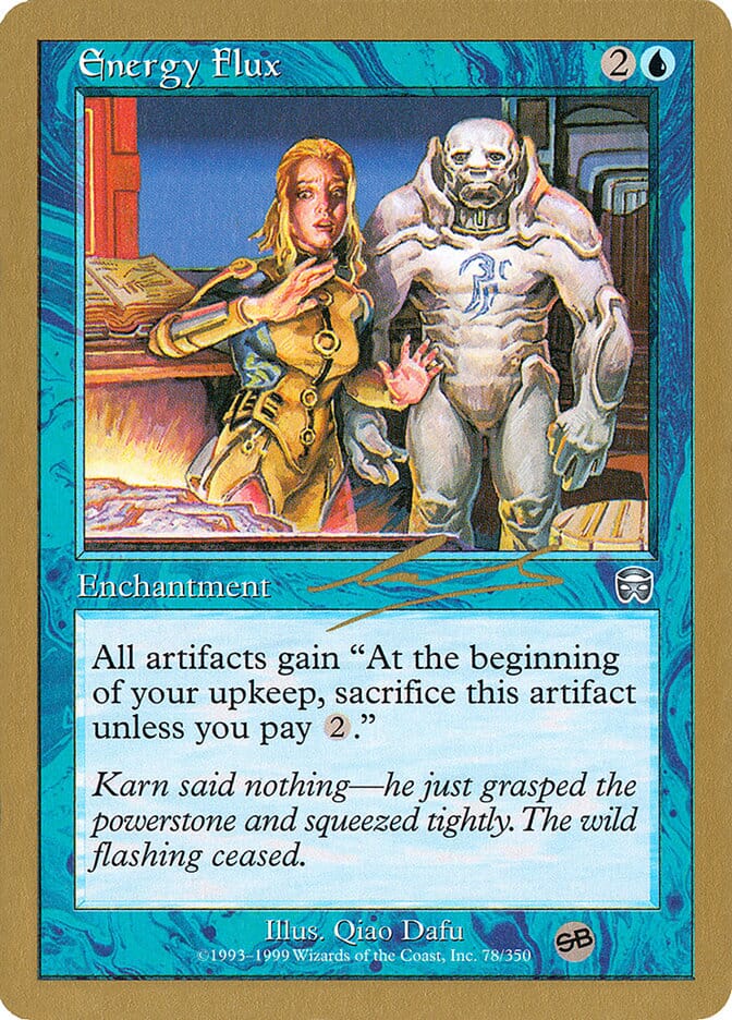 Energy Flux (Nicolas Labarre) [World Championship Decks 2000] MTG Single Magic: The Gathering  | Multizone: Comics And Games