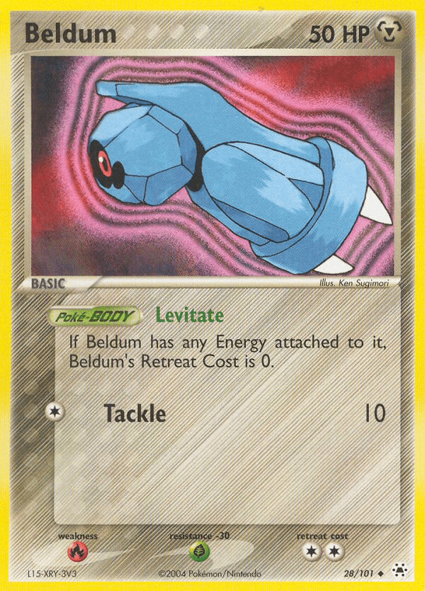 Beldum (28/101) [EX: Hidden Legends] Pokemon Single Pokémon  | Multizone: Comics And Games