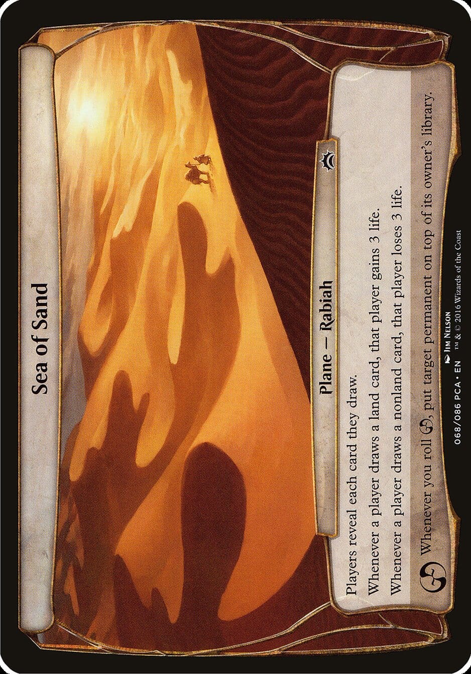 Sea of Sand (Planes) [Planechase Anthology Planes] MTG Single Magic: The Gathering  | Multizone: Comics And Games