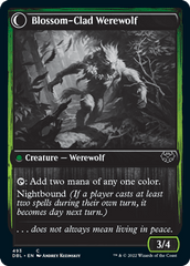 Weaver of Blossoms // Blossom-Clad Werewolf [Innistrad: Double Feature] MTG Single Magic: The Gathering  | Multizone: Comics And Games