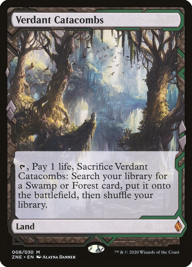 Verdant Catacombs [Zendikar Rising Expeditions] MTG Single Magic: The Gathering  | Multizone: Comics And Games