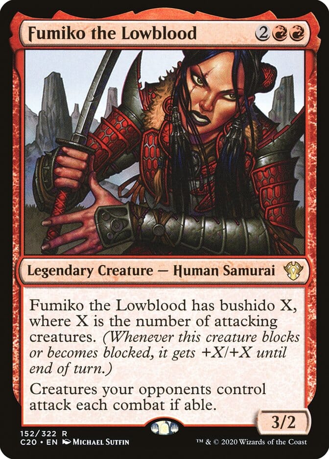Fumiko the Lowblood [Commander 2020] MTG Single Magic: The Gathering  | Multizone: Comics And Games