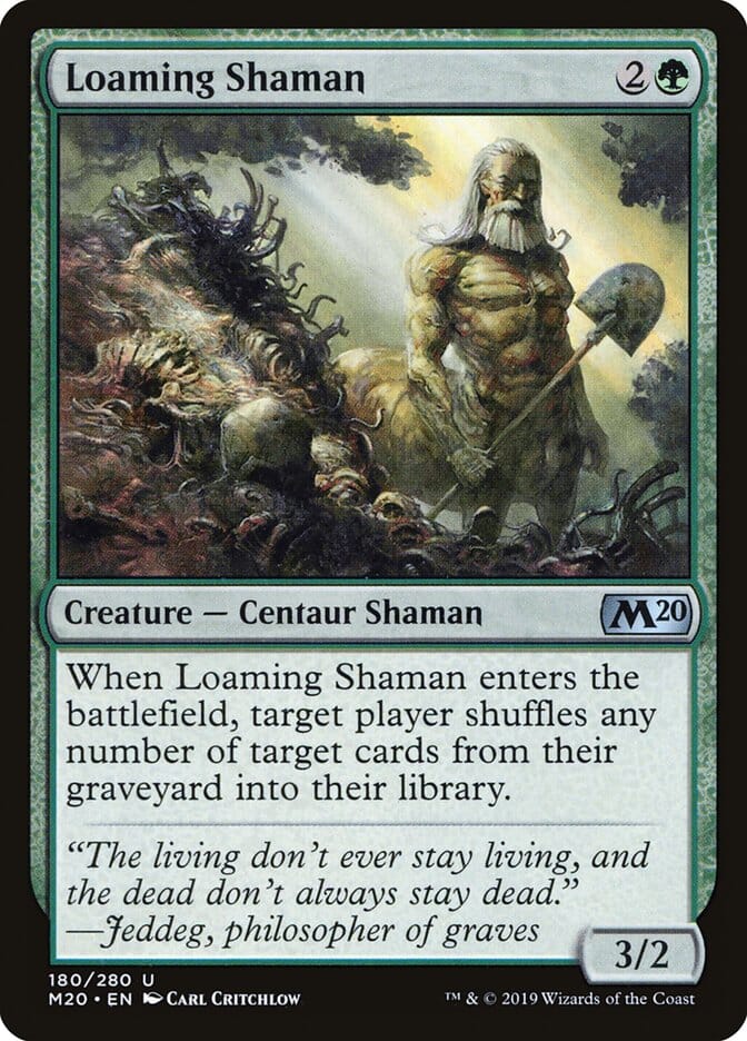 Loaming Shaman [Core Set 2020] MTG Single Magic: The Gathering  | Multizone: Comics And Games