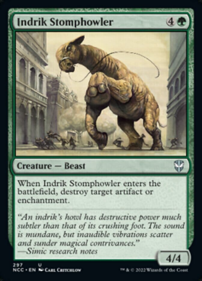 Indrik Stomphowler [Streets of New Capenna Commander] MTG Single Magic: The Gathering  | Multizone: Comics And Games