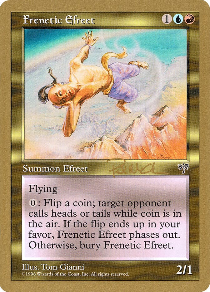 Frenetic Efreet (Paul McCabe) [World Championship Decks 1997] MTG Single Magic: The Gathering  | Multizone: Comics And Games