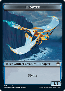 Bird // Thopter Double-Sided Token [Starter Commander Decks] MTG Single Magic: The Gathering  | Multizone: Comics And Games