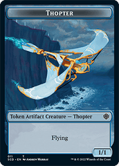 Pegasus // Thopter Double-Sided Token [Starter Commander Decks] MTG Single Magic: The Gathering  | Multizone: Comics And Games