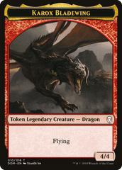 Karox Bladewing // Karox Bladewing Double-Sided Token [Starter Commander Decks] MTG Single Magic: The Gathering  | Multizone: Comics And Games