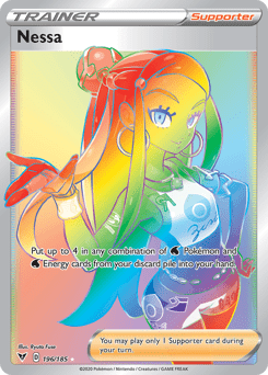 Nessa (196/185) [Sword & Shield: Vivid Voltage] Pokemon Single Pokémon  | Multizone: Comics And Games