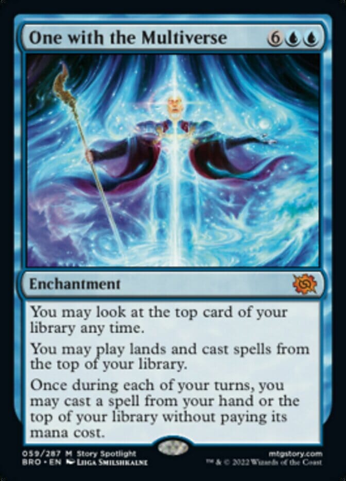 One with the Multiverse [The Brothers' War] MTG Single Magic: The Gathering  | Multizone: Comics And Games