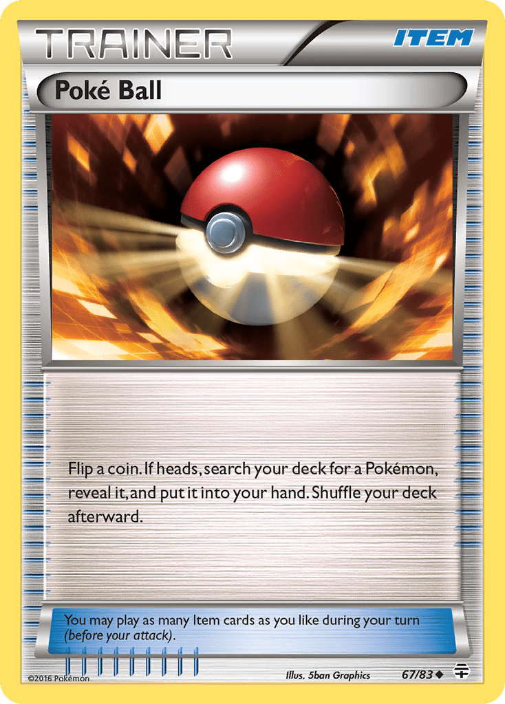 Poke Ball (67/83) [XY: Generations] Pokemon Single Pokémon  | Multizone: Comics And Games