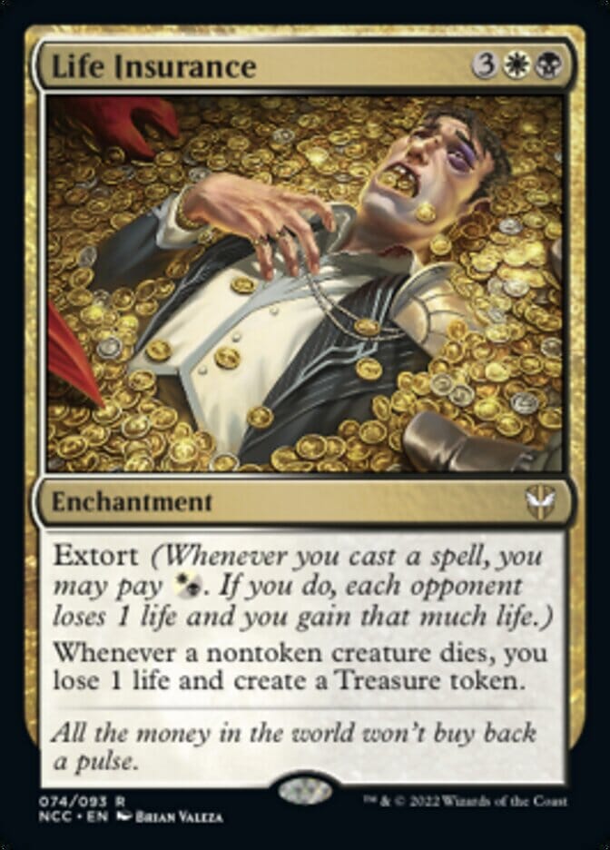 Life Insurance [Streets of New Capenna Commander] MTG Single Magic: The Gathering  | Multizone: Comics And Games