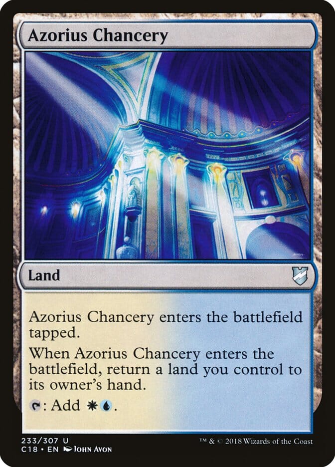 Azorius Chancery [Commander 2018] MTG Single Magic: The Gathering  | Multizone: Comics And Games