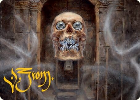 Demilich Art Card (Gold-Stamped Signature) [Dungeons & Dragons: Adventures in the Forgotten Realms Art Series] MTG Single Magic: The Gathering  | Multizone: Comics And Games