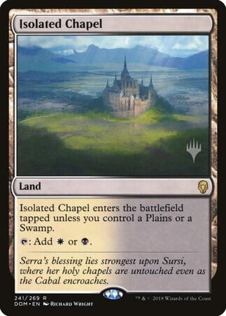 Isolated Chapel [Dominaria Promos] MTG Single Magic: The Gathering  | Multizone: Comics And Games